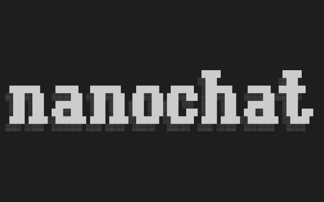 nanochat 大型语言模型