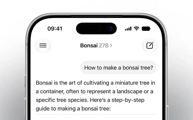 Bonsai27B 重磅落地！27B 大模型实现手机本地运行