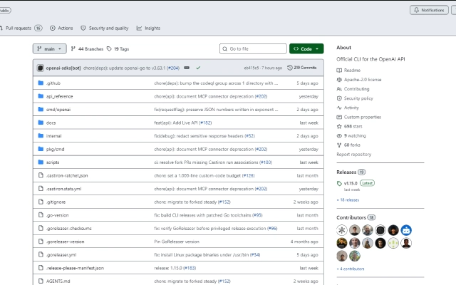 OpenAI CLI 官方命令行工具